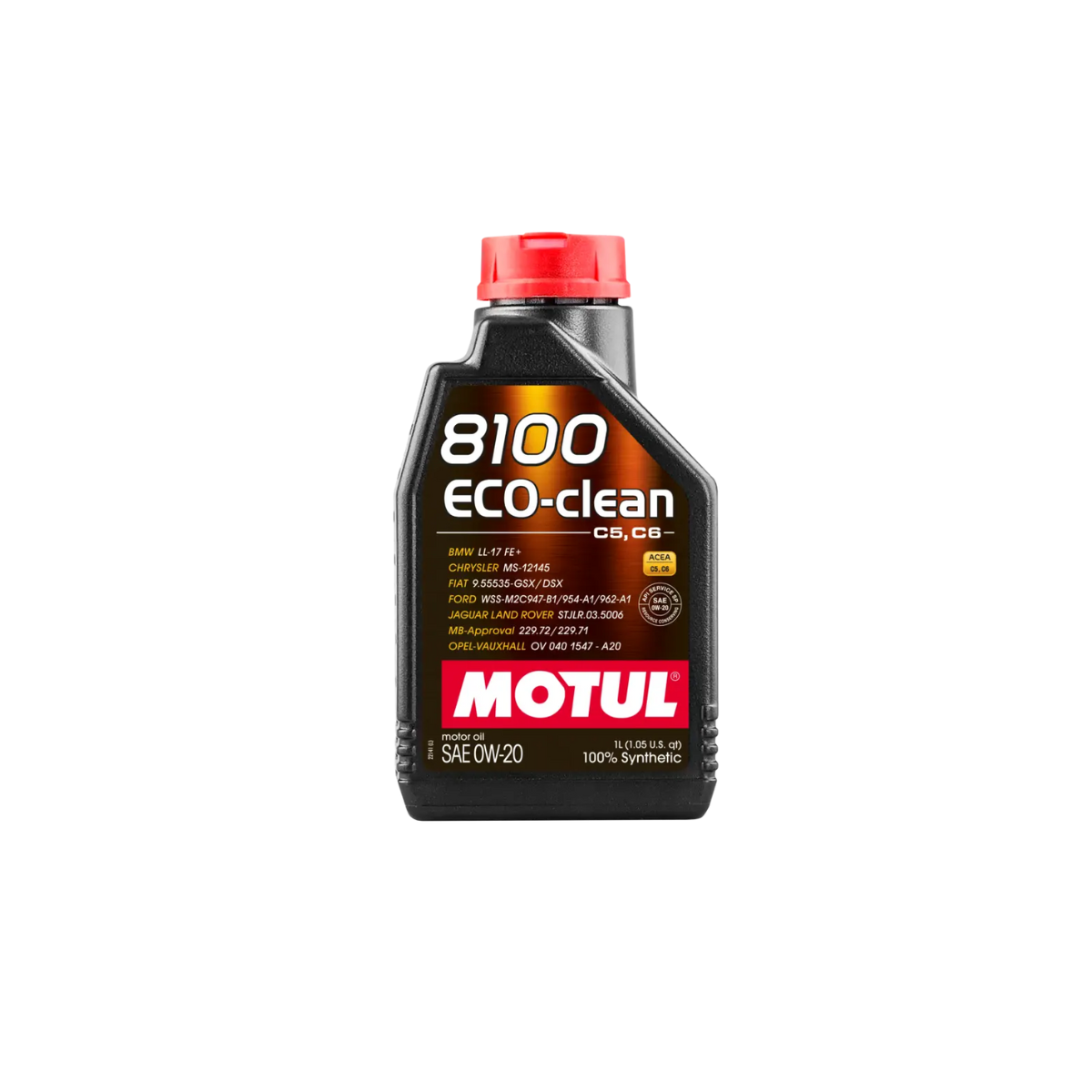 OLIO MOTORE MOTUL 8100 ECO-CLEAN 0W-20 108813