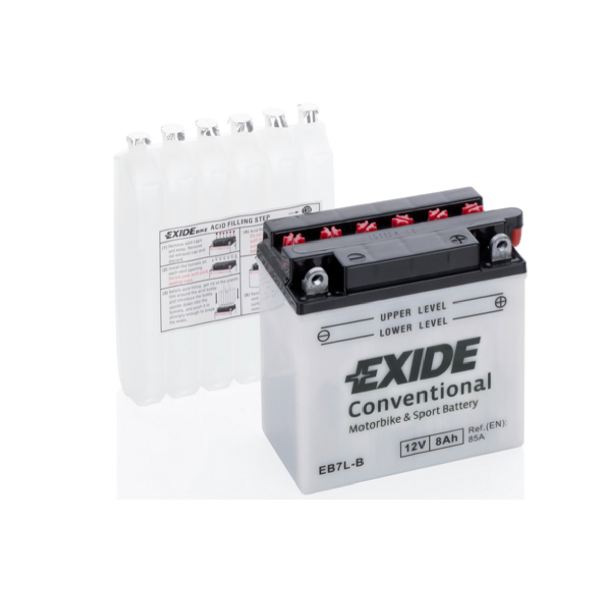 BATTERIA MOTO SCOOTER EXIDE EB7L-B