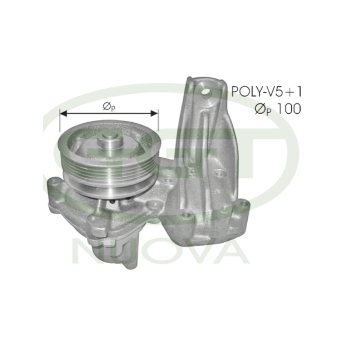 POMPA ACQUA FIAT REGATA RITMO 1.7 D
