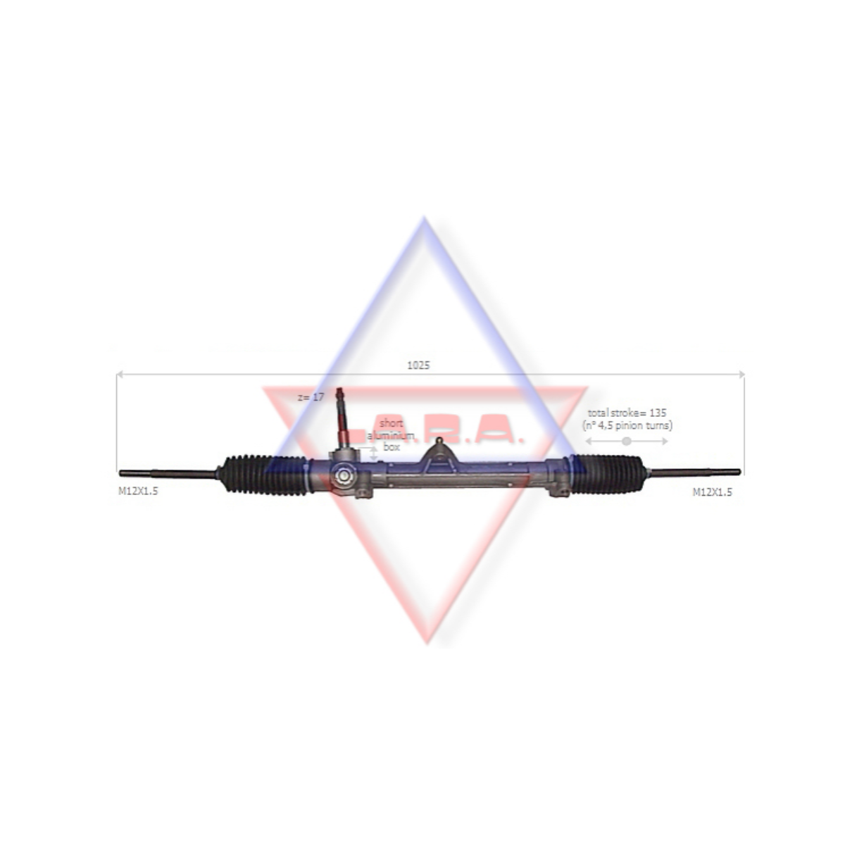 SCATOLA STERZO GUIDA FIAT PUNTO 1.7 TD