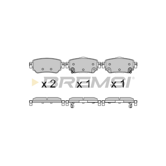 PASTIGLIE FRENO POSTERIORI NISSAN QASHQAI J11
