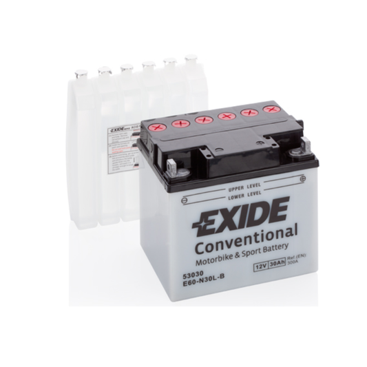 BATTERIA MOTO SCOOTER EXIDE E60-N30L-B