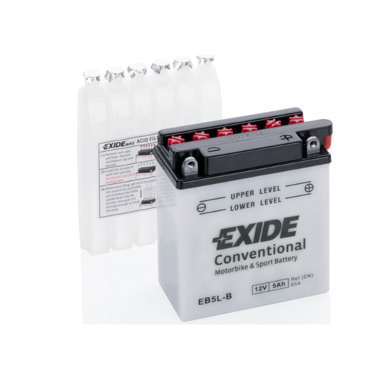 BATTERIA MOTO SCOOTER EXIDE EB5L-B