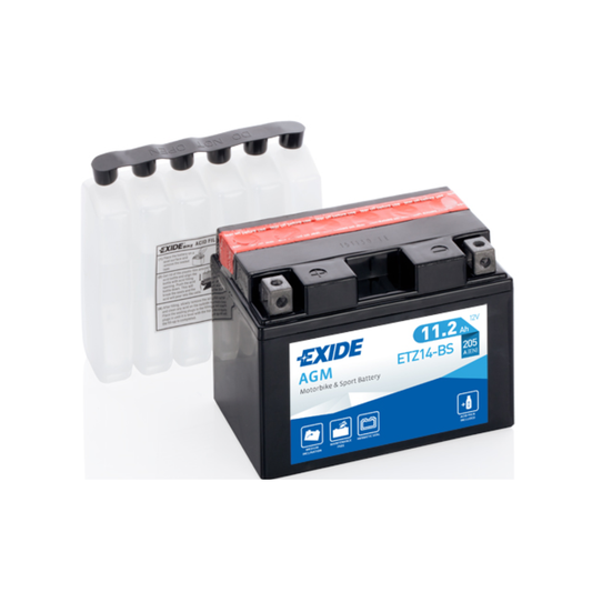BATTERIA MOTO SCOOTER EXIDE ETX14-BS
