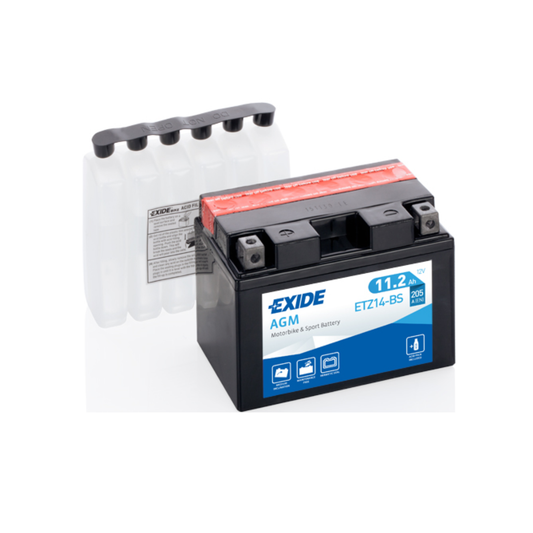 BATTERIA MOTO SCOOTER EXIDE ETZ14-BS