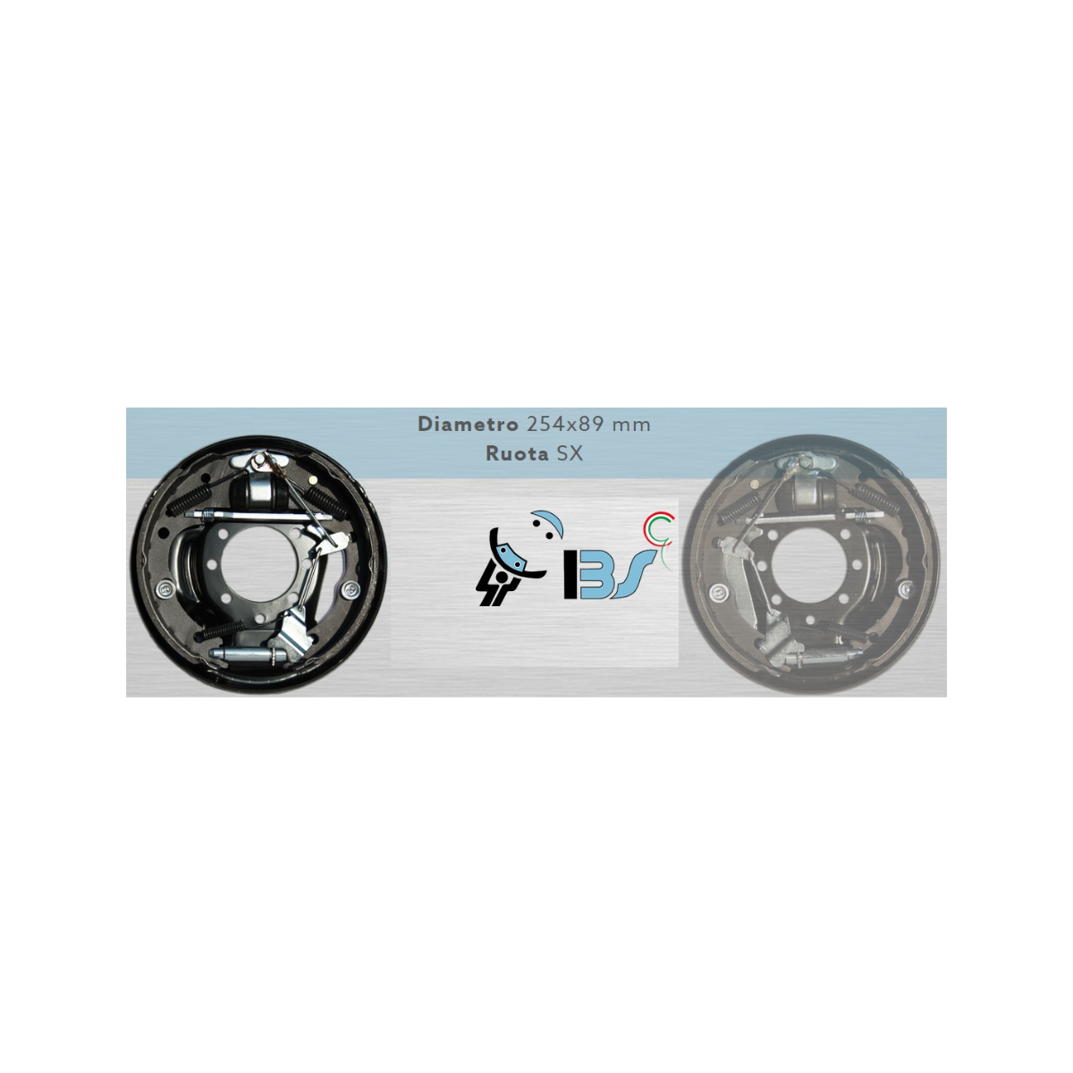 KIT GANASCE FRENO IVECO DAILY 35.8