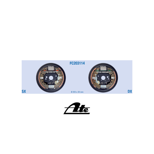 KIT GANASCE FRENO FIAT PUNTO LANCIA Y 1.3 MULTIJET