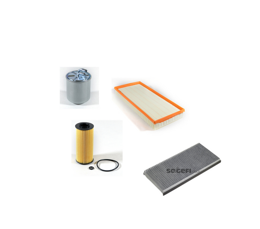 KIT FILTRI TAGLIANDO MERCEDES A B