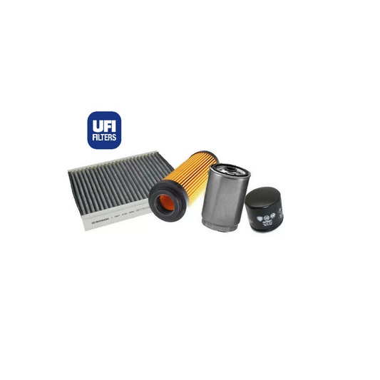 KIT FILTRI TAGLIANDO FIAT PUNTO 188 1.9 JTD UFI
